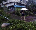 Enfurece la naturaleza, deja tifón 7 muertos en China