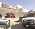 Delincuente comete el sexto robo a banco en Monterrey