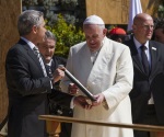 Mancera entrega al Papa las Llaves de la Ciudad