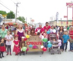 Integran a desfile de la primavera a niños del Conafe