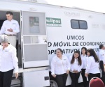 Recibe Tamaulipas unidad móvil de salud