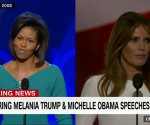 Plagia esposa de Trump discurso de Michelle Obama