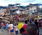 Mueren 154 personas en alud en Colombia