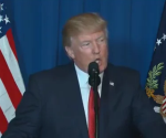Conferencia de prensa de Trump tras ataque a Siria