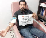 A donar sangre