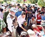 Promete Peña Nieto reconstrucción rápida