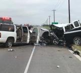 Mueren dos personas tras choque vehicular en Texas