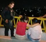 Impiden suicidio de mujer en puente Tampico