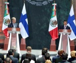 México y Finlandia firman acuerdos en materia de educación y crédito