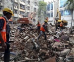 Se derrumba edificio en la India, hay 12 muertos