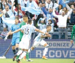 Argentina golea ... y a medio gas