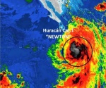 Hay alerta en 10 estados por huracán Newton