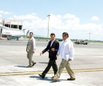 Llega Peña Nieto a NL; inaugurará planta eólica
