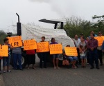 Protestan en Termoeléctrica de la CFE por contaminación