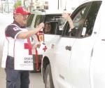 Continúa Cruz Roja su colecta anual