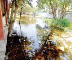 Se inunda escuela por filtraciones del canal Rodhe
