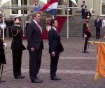 Reyes de Países Bajos reciben a Peña Nieto en ceremonia