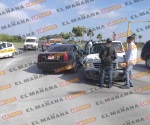Choque deja una persona lesionada, en Reynosa