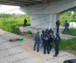 Hallan cadáver con narcomensaje, en Reynosa