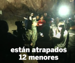 12 niños desaparecen en una cueva inundada de Tailandia
