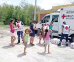 Persiste la entrega de despensas de la Cruz Roja Reynosa