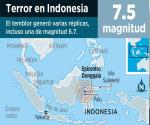 Provoca sismo de 7.5 Tsunami en Indonesia