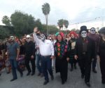 Desfile del Día de Muertos en Río Bravo
