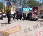 Enfrentan delincuentes a estatales en Rincón de las Flores, Reynosa