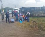Volcadura de autobús deja 6 lesionados en carretera Tampico-Mante
