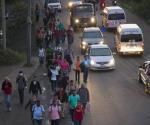 Sale de Honduras nueva caravana de migrantes en ruta hacia frontera mexicana
