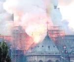 Arde catedral de Notre Dame