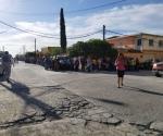 Largas filas en el SAT de Reynosa