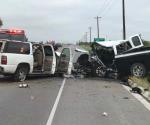 Mueren dos personas tras choque vehicular en Texas
