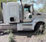 Aseguran estatales tracto camión y pipa