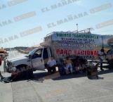 Campesinos bloquean acceso al Puerto de Altamira