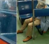 Multarán a quien se quede dormido en el metro de la CDMX