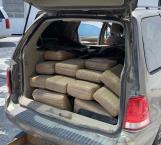 Incautan 200 kilos de marihuana; arrestan a conductor