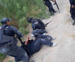 Convoy de sicarios embosca a estatales en N. Laredo 3 heridos; abortan instalación de retenes