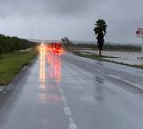 Deja tormenta Fernand cruces de agua en carreteras