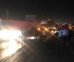 Bloquean carretera a Monterrey en protesta por falta de agua
