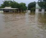 Hay 1,850 familias incomunicadas en Aldama por inundaciones