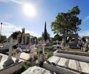Esperan más de  12 mil visitantes a cementerios municipales de Victoria