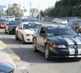 Con Mustang recorren carreteras de Tamaulipas