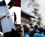 Mueren 26 personas al estrellarse un avión en el Congo