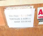 Se une Kg. de tortilla a la escalada de precios
