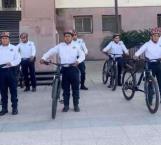 Donan bicicletas a policías de Victoria los comerciantes