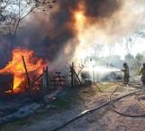 Incendio en Yonque provoca alarma entre vecinos de Martínez Manatou