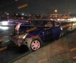 Carambola en carretera a Monterrey; 2 lesionados