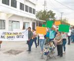Marchan en demanda de justicia para Daniel Ortiz