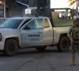 Atacan a balazos base de marinos en Matamoros